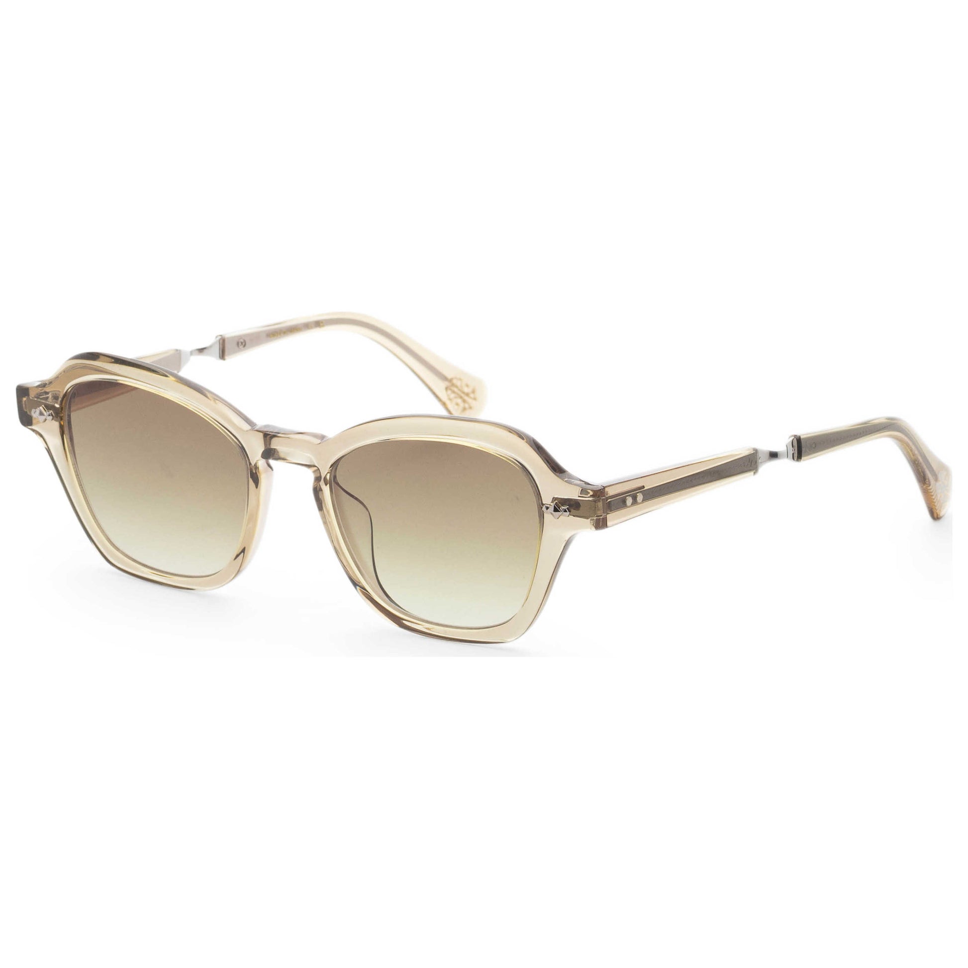 Front view of Garrett Leight RELL Women's Opticals ML2055-50-OI-PLTSFFERNG