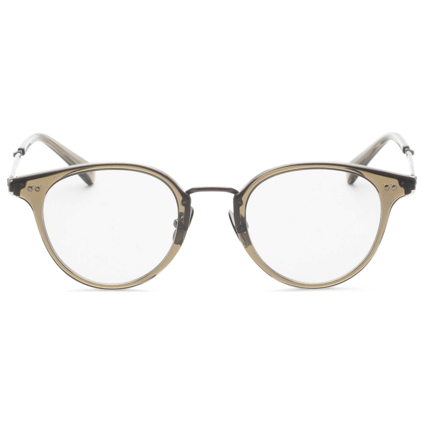 Back view of Garrett Leight MARMONT Unisex Opticals ML3038-46-HUN-PW