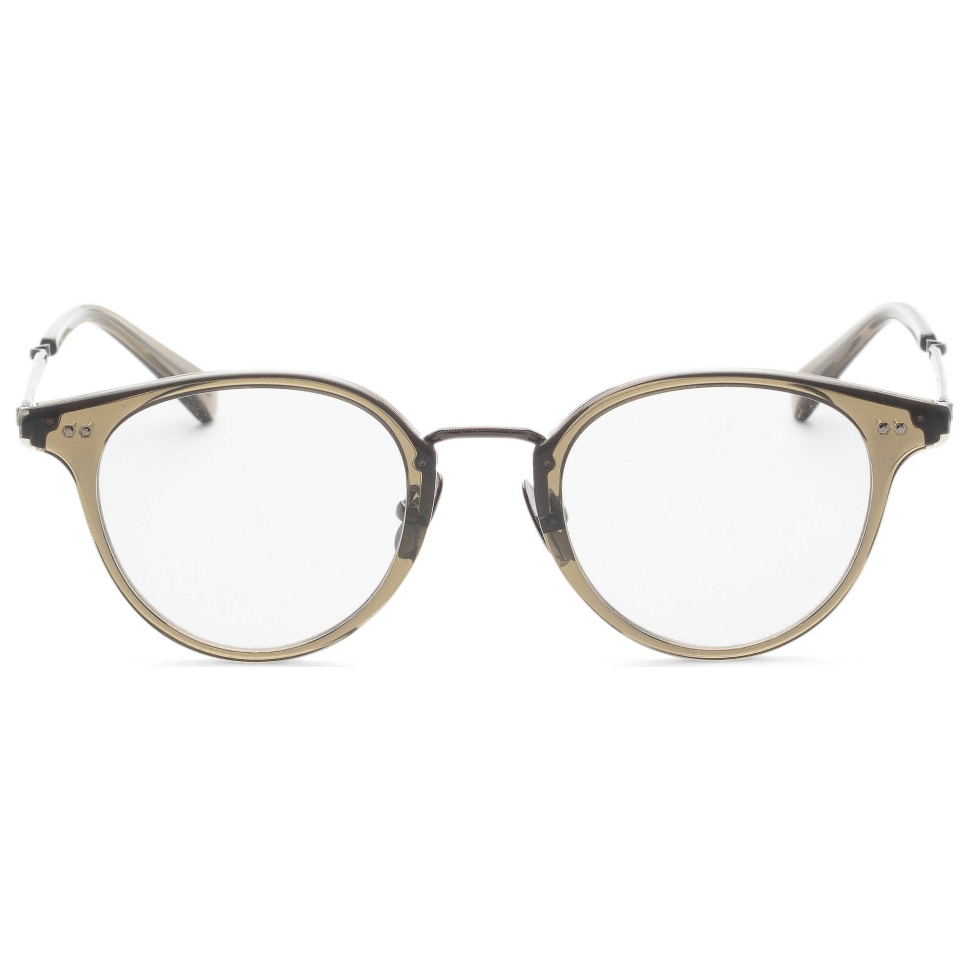 Back view of Garrett Leight MARMONT Unisex Opticals ML3038-46-HUN-PW