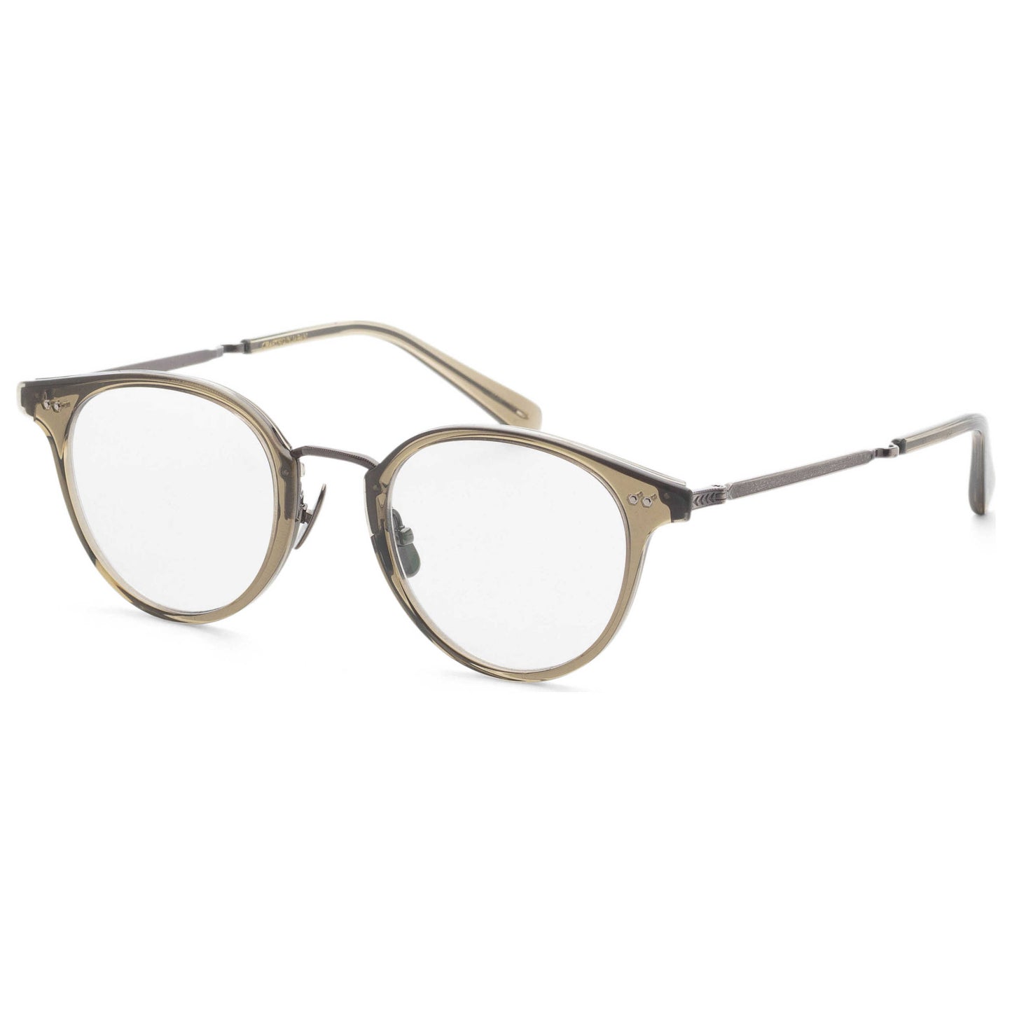 Front view of Garrett Leight MARMONT Unisex Opticals ML3038-46-HUN-PW