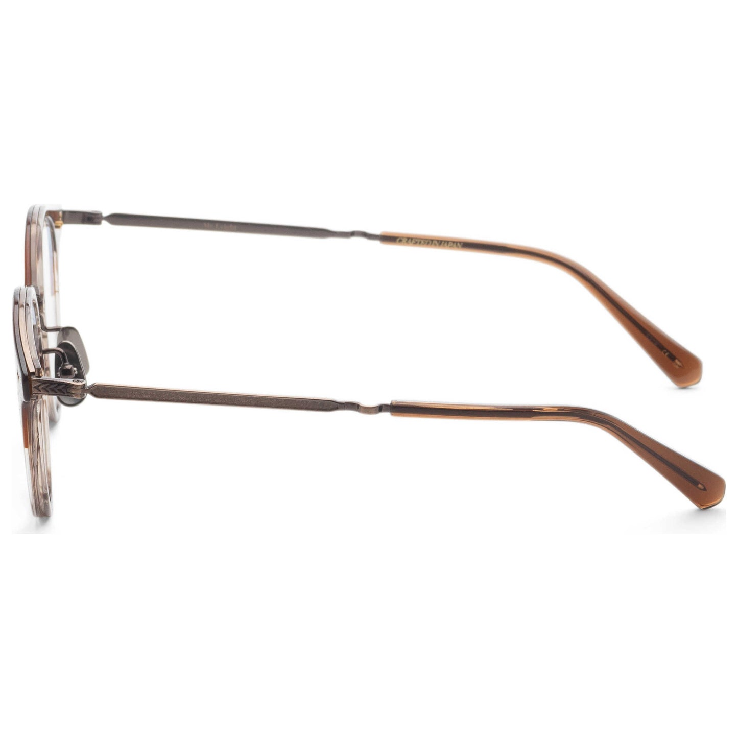 Left view of Garrett Leight MARMONT Unisex Opticals ML3038-46-MAF-ATG