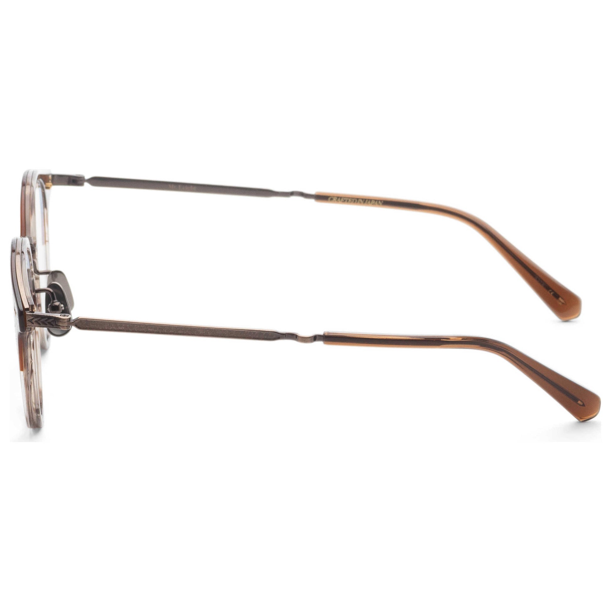 Left view of Garrett Leight MARMONT Unisex Opticals ML3038-46-MAF-ATG