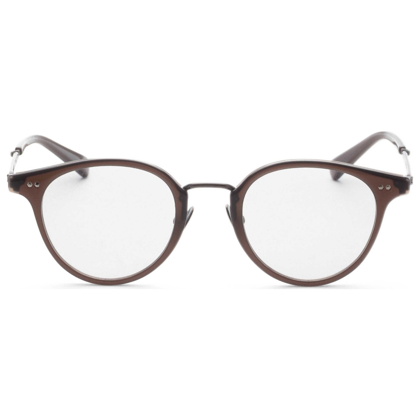 Back view of Garrett Leight MARMONT Unisex Opticals ML3038-46-TRU-PW