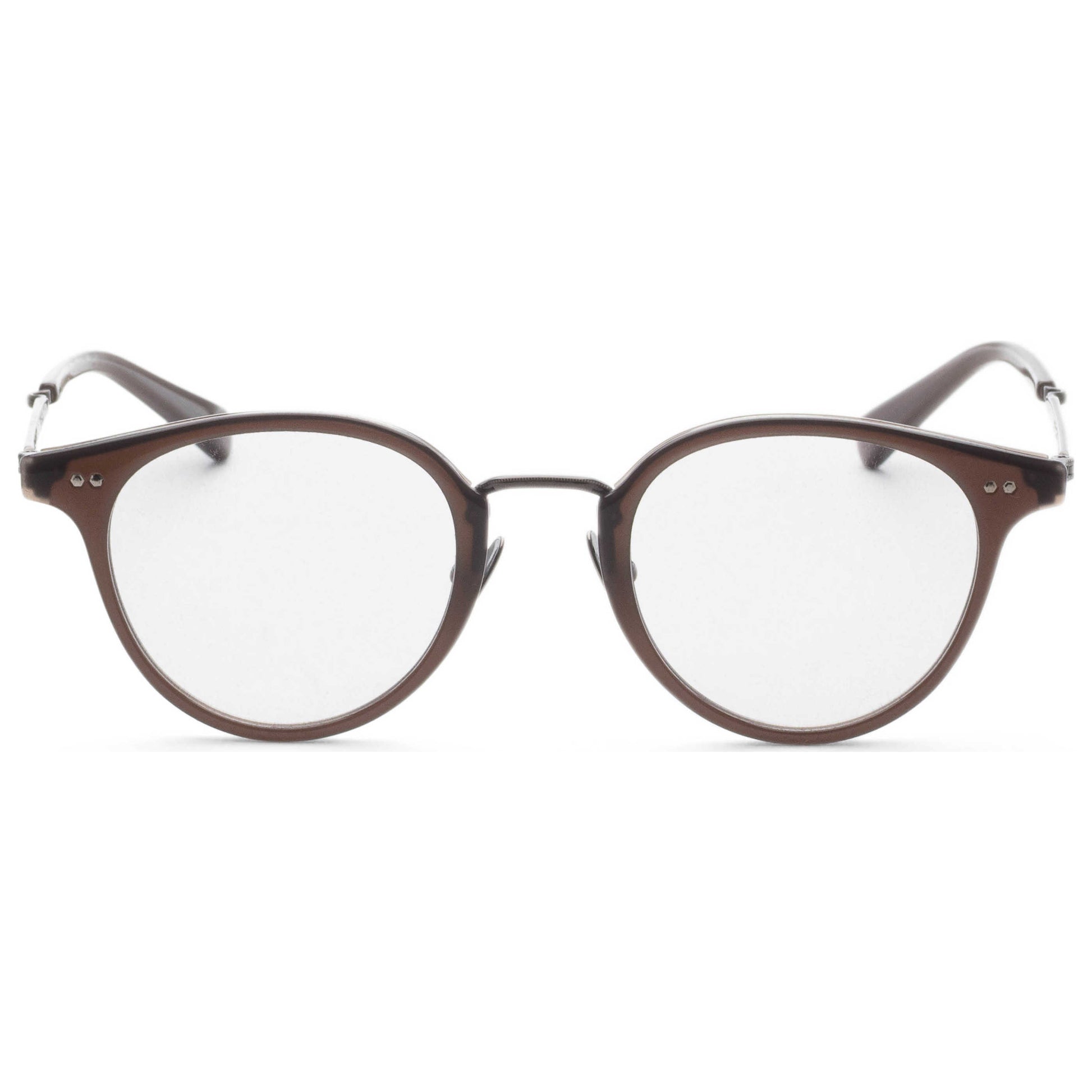 Back view of Garrett Leight MARMONT Unisex Opticals ML3038-46-TRU-PW