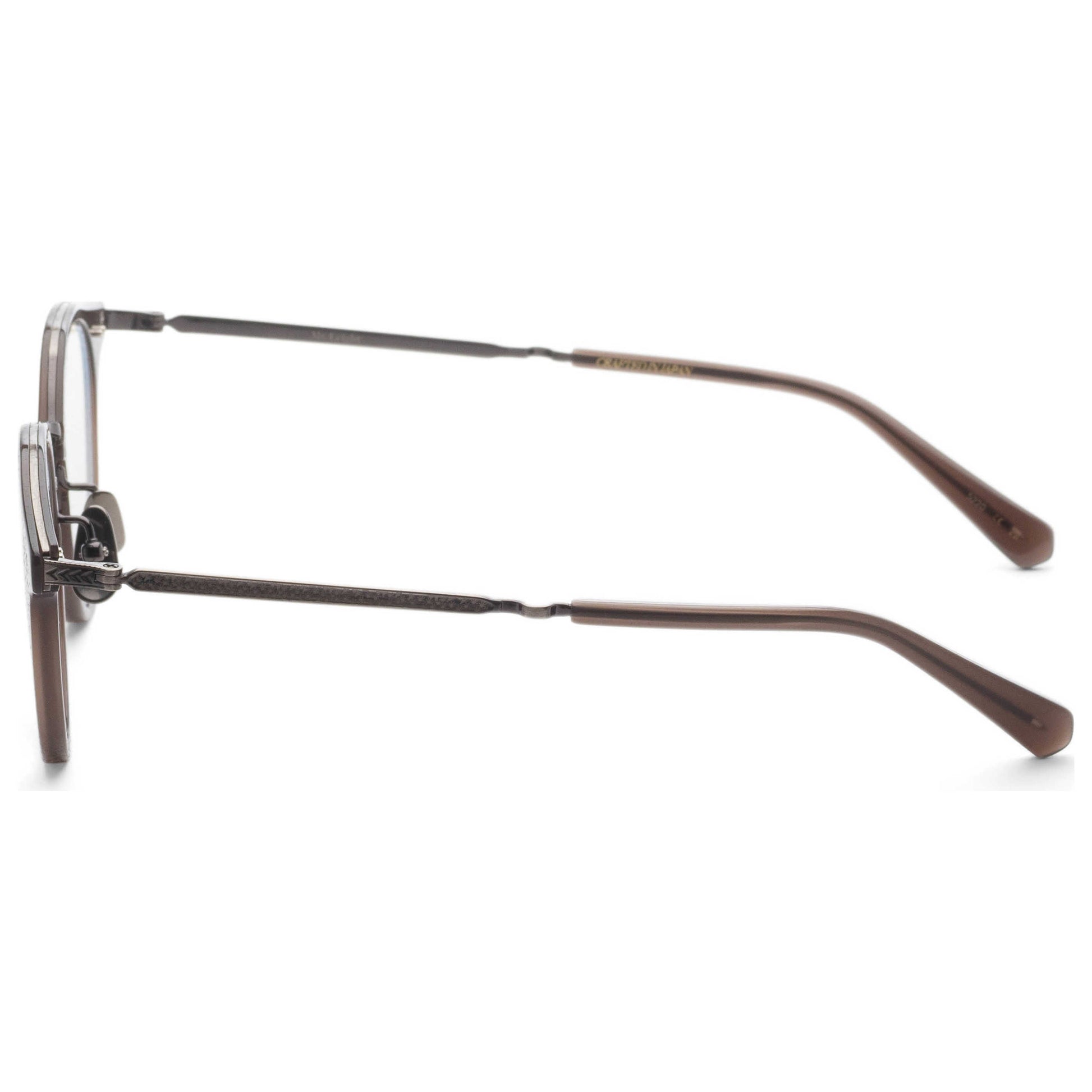 Left view of Garrett Leight MARMONT Unisex Opticals ML3038-46-TRU-PW