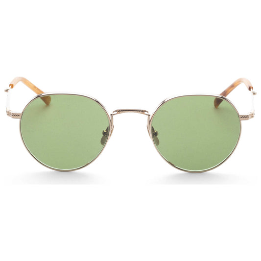 Back view of Garrett Leight HACHI Unisex Opticals ML4033-49-12KG-MMRRYESFDMDGRN