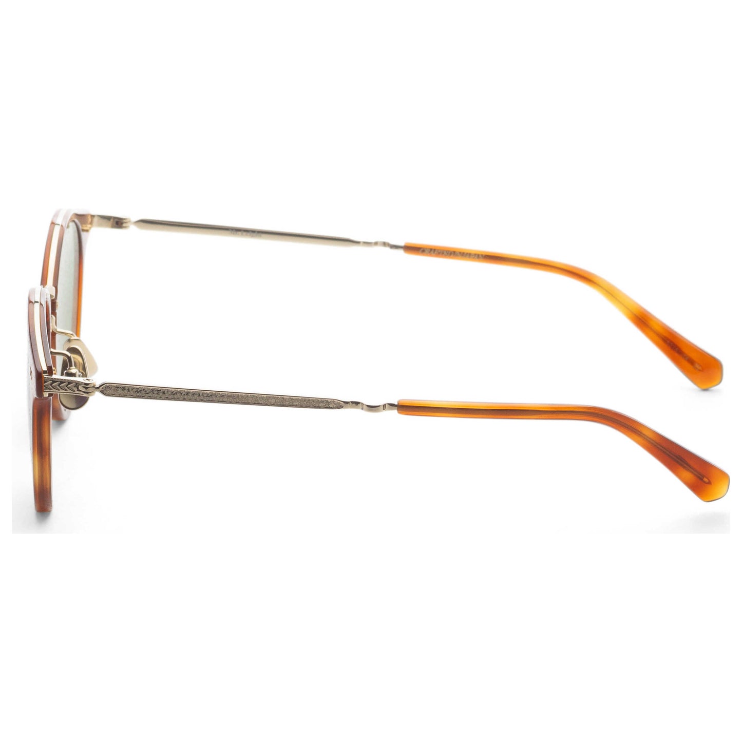 Left view of Garrett Leight MARMONT COMBO S Unisex Opticals ML4038-46-AMT-WGF