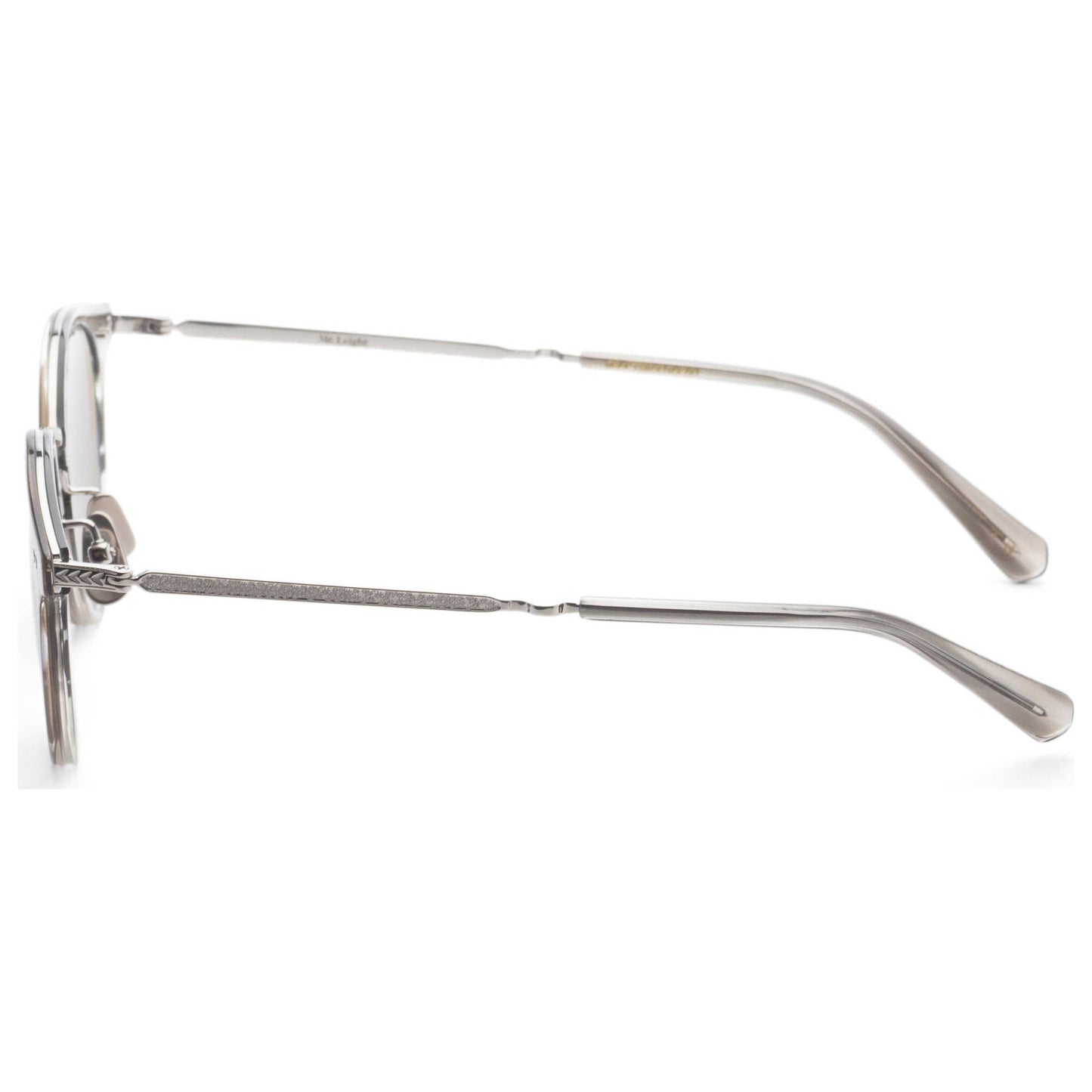 Left view of Garrett Leight MARMONT COMBO S Unisex Opticals ML4038-46-SLF-PLTIND