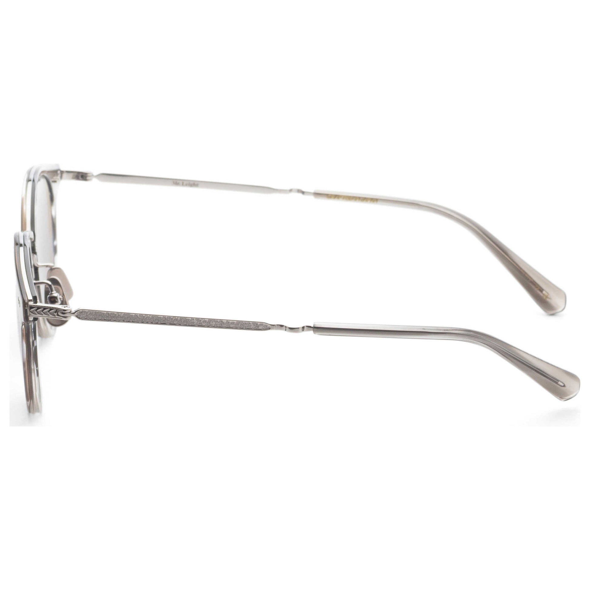 Left view of Garrett Leight MARMONT COMBO S Unisex Opticals ML4038-46-SLF-PLTIND