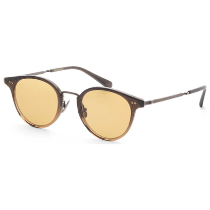 Front view of Garrett Leight MARMONT COMBO S Unisex Opticals ML4038-46-TRUF-ATGOLV
