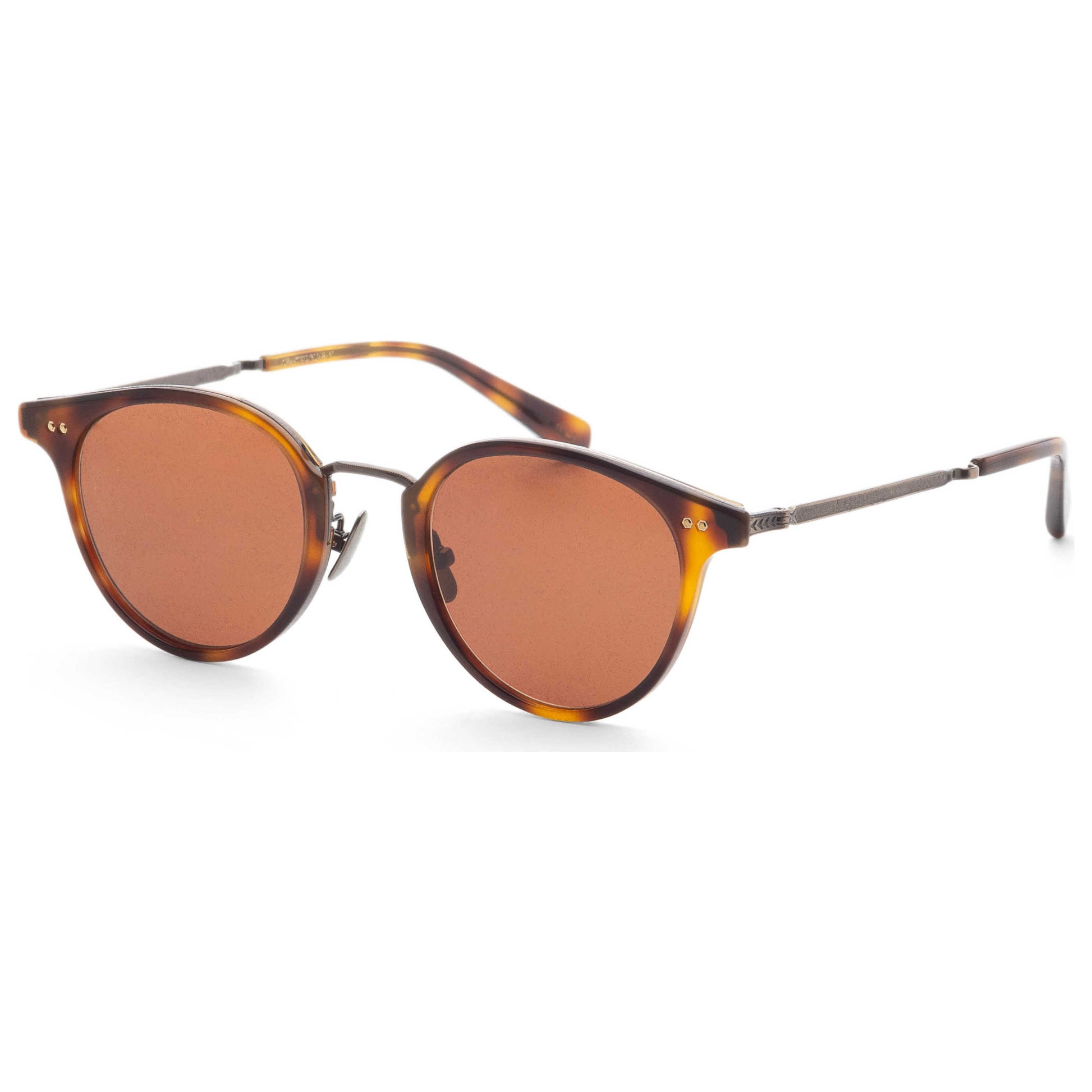 Front view of Garrett Leight MARMONT COMBO S Unisex Opticals ML4038-46-YJKT-ATGMO
