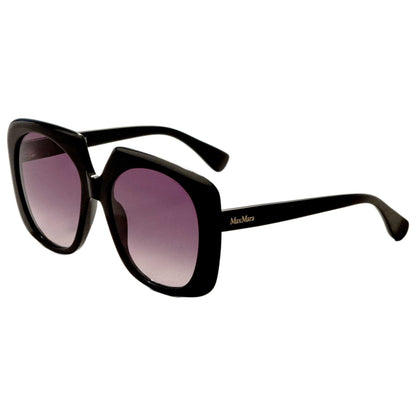 Front view of Max Mara Women's Sunglasses MM0047-01B-56