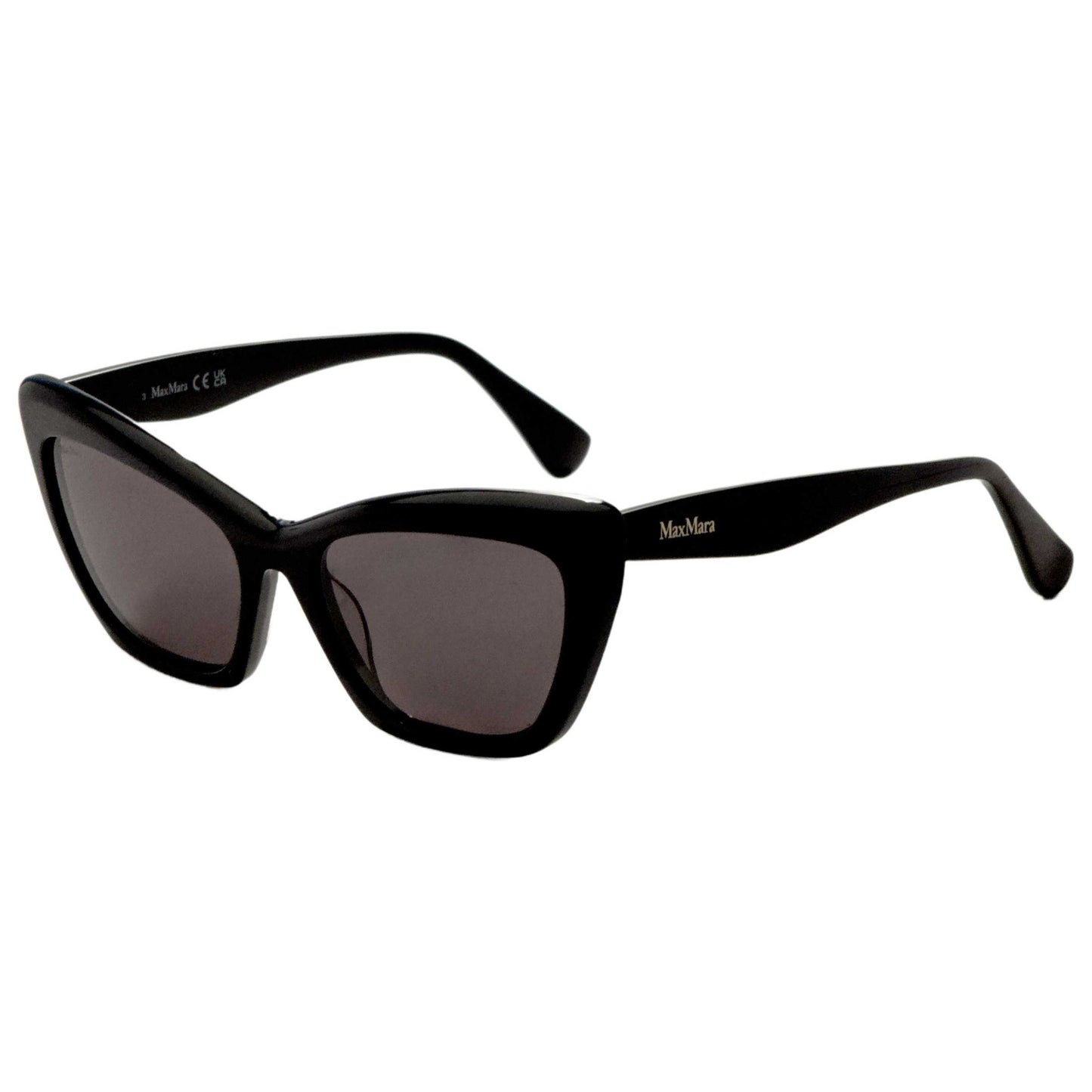 Front view of Max Mara Women's Sunglasses MM0063-01A-57