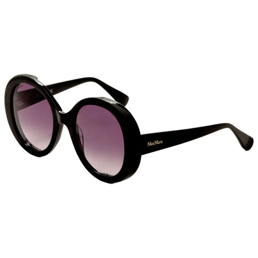 Front view of Max Mara Women's Sunglasses MM0074-01B-54