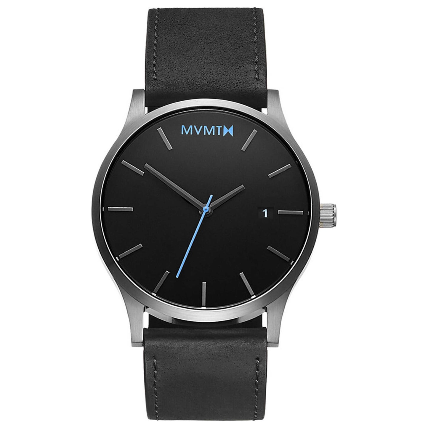 Front view of MVMT Classic Men's Quartz Watch MM01-BSL