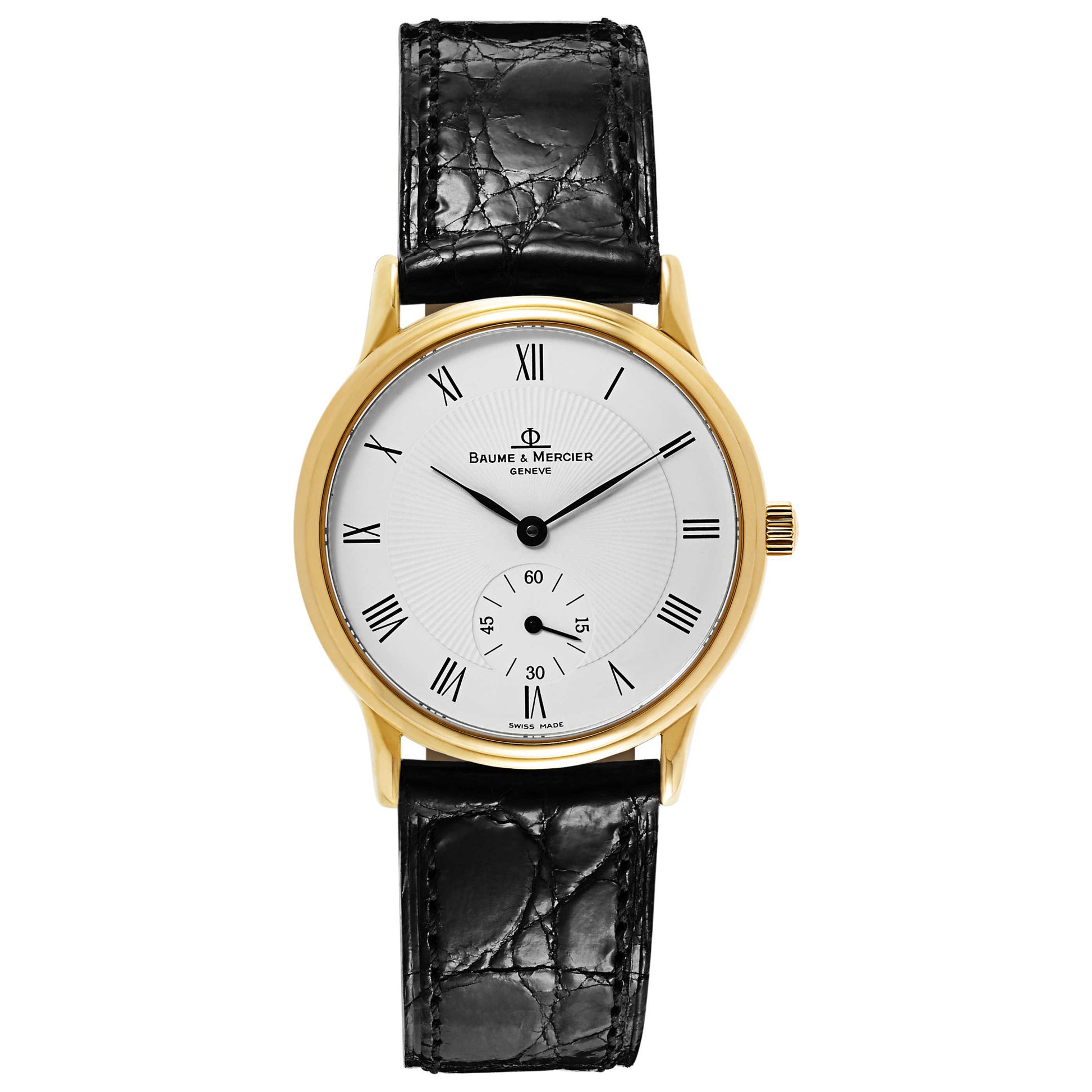 Front view of Baume and Mercier Classima Executives Women's Manual-Wind Watch MOA08230