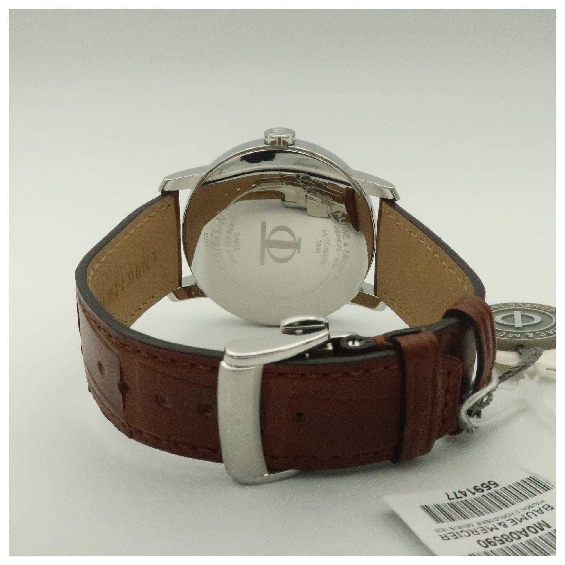 Baume and Mercier Classima Executives Men's Automatic Watch MOA08590-PO - Image #7