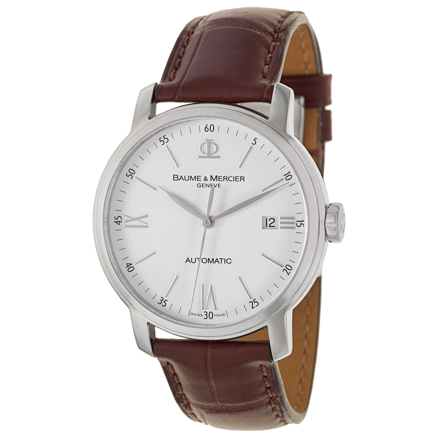 Front view of Baume and Mercier Classima Executives Men's Automatic Watch MOA08686