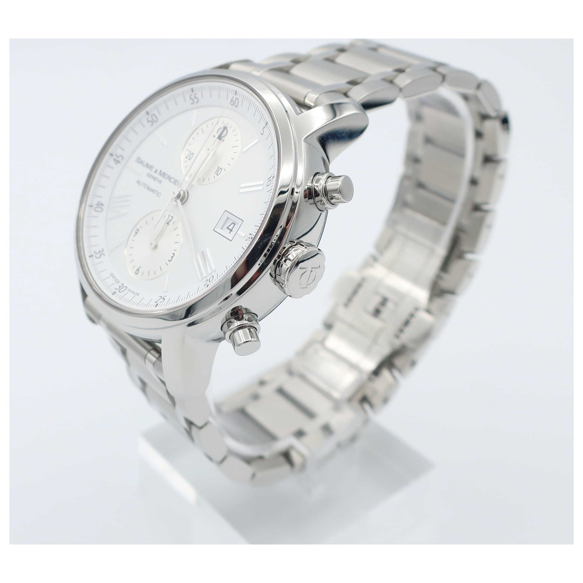 Baume and Mercier Classima Executives Men's Automatic Watch MOA08732-SD - Image #4