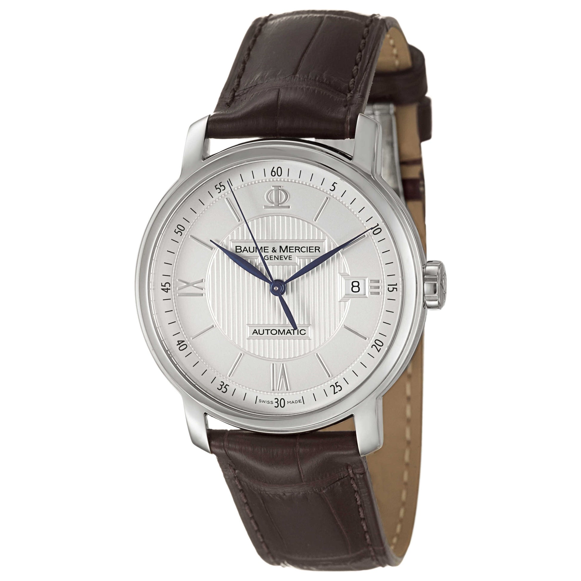 Front view of Baume and Mercier Classima Executives Men's Automatic Watch MOA08791