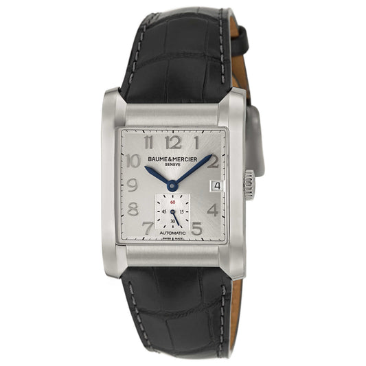 Front view of Baume and Mercier Hampton Men's Automatic Watch MOA10026