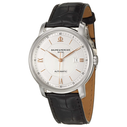 Front view of Baume and Mercier Classima Executives Men's Automatic Watch MOA10075