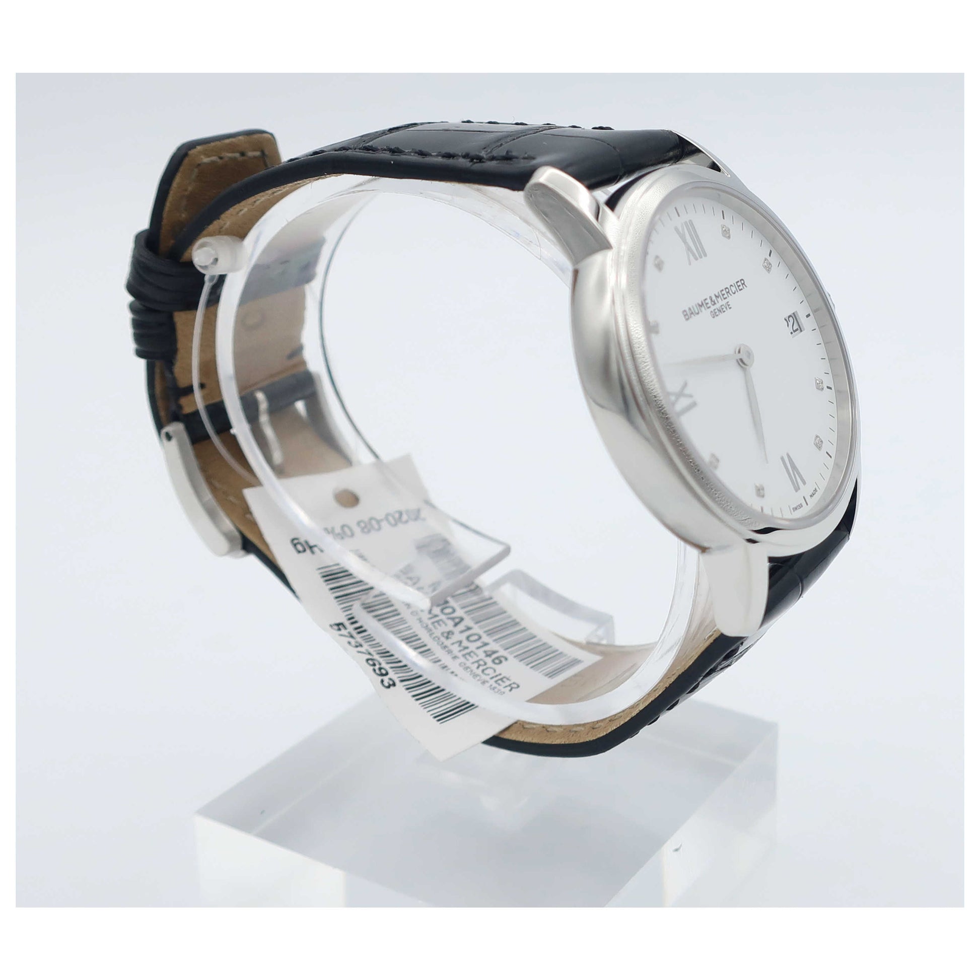 Baume and Mercier Classima Executives Women's Swiss Quartz (Battery-Powered) Watch MOA10146-SD - Image #3