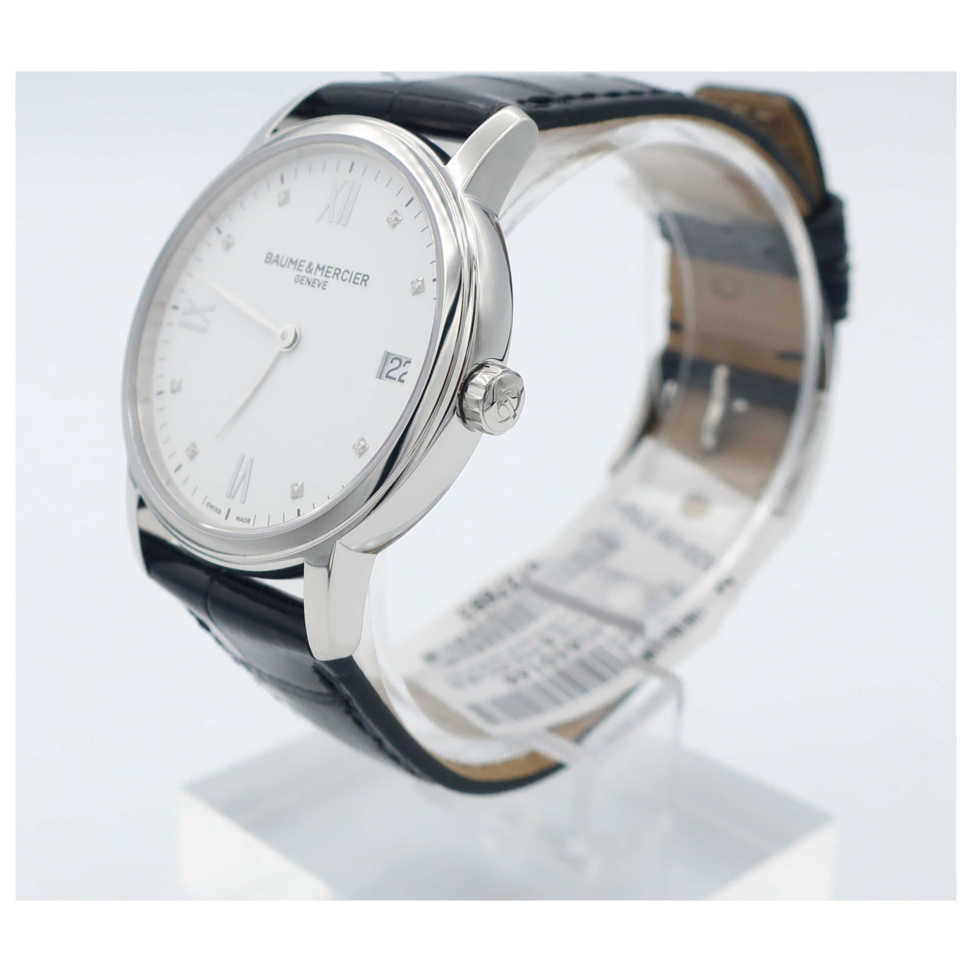 Baume and Mercier Classima Executives Women's Swiss Quartz (Battery-Powered) Watch MOA10146-SD - Image #4