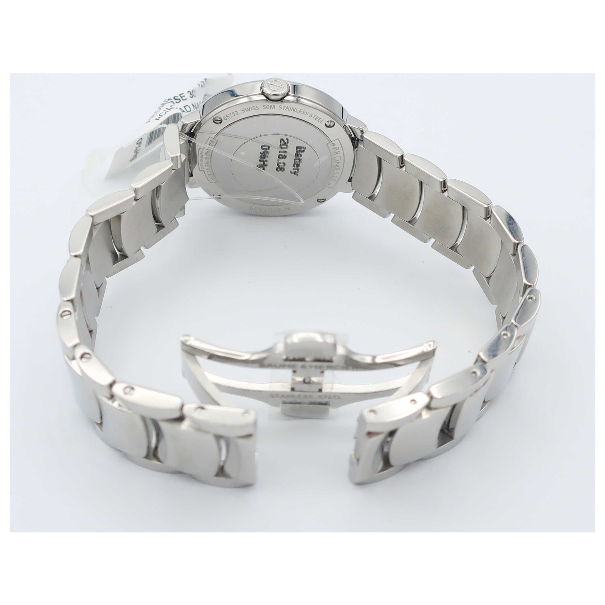 Baume and Mercier Promesse Women's Swiss Quartz (Battery-Powered) Watch MOA10158-SD - Image #7