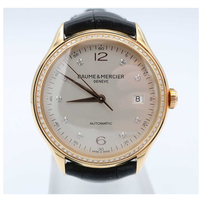 Front view of Baume and Mercier Men's Automatic Watch MOA10194-SD