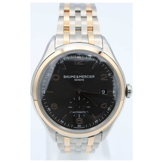 Front view of Baume and Mercier Men's Automatic Watch MOA10210-SD