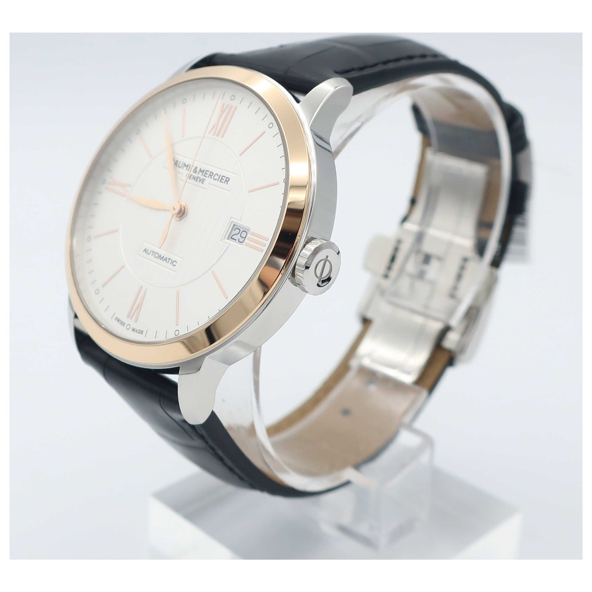 Baume and Mercier Classima Executives Men's Automatic Watch MOA10216-SD - Image #4