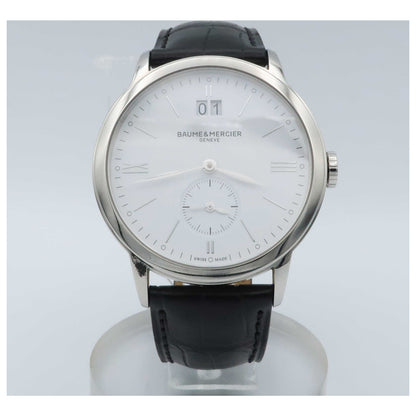 Front view of Baume and Mercier Classima Executives Men's Swiss Quartz (Battery-Powered) Watch MOA10218-SD