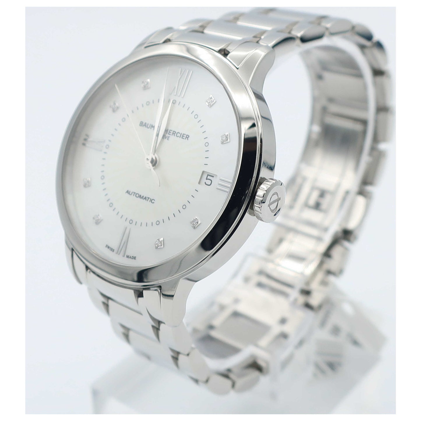 Baume and Mercier Classima Executives Women's Automatic Watch MOA10221-SD - Image #4