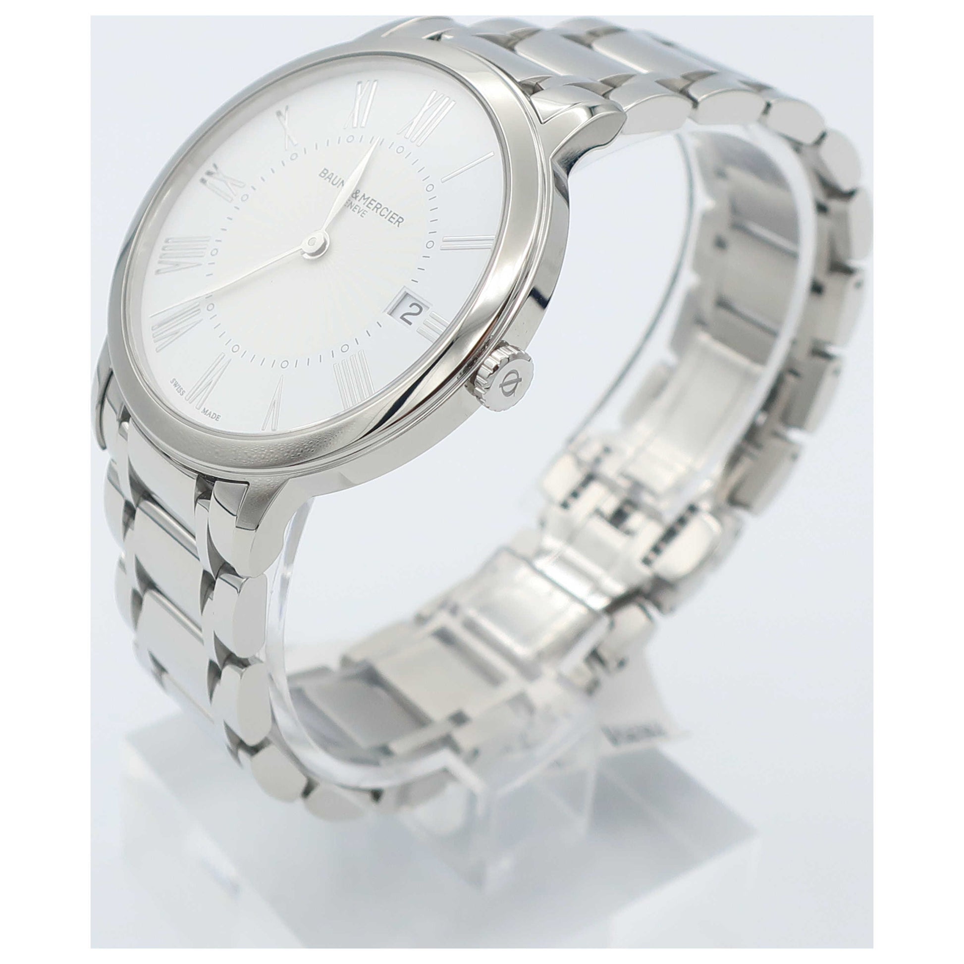 Baume and Mercier Classima Executives Women's Swiss Quartz (Battery-Powered) Watch MOA10261-SD - Image #4