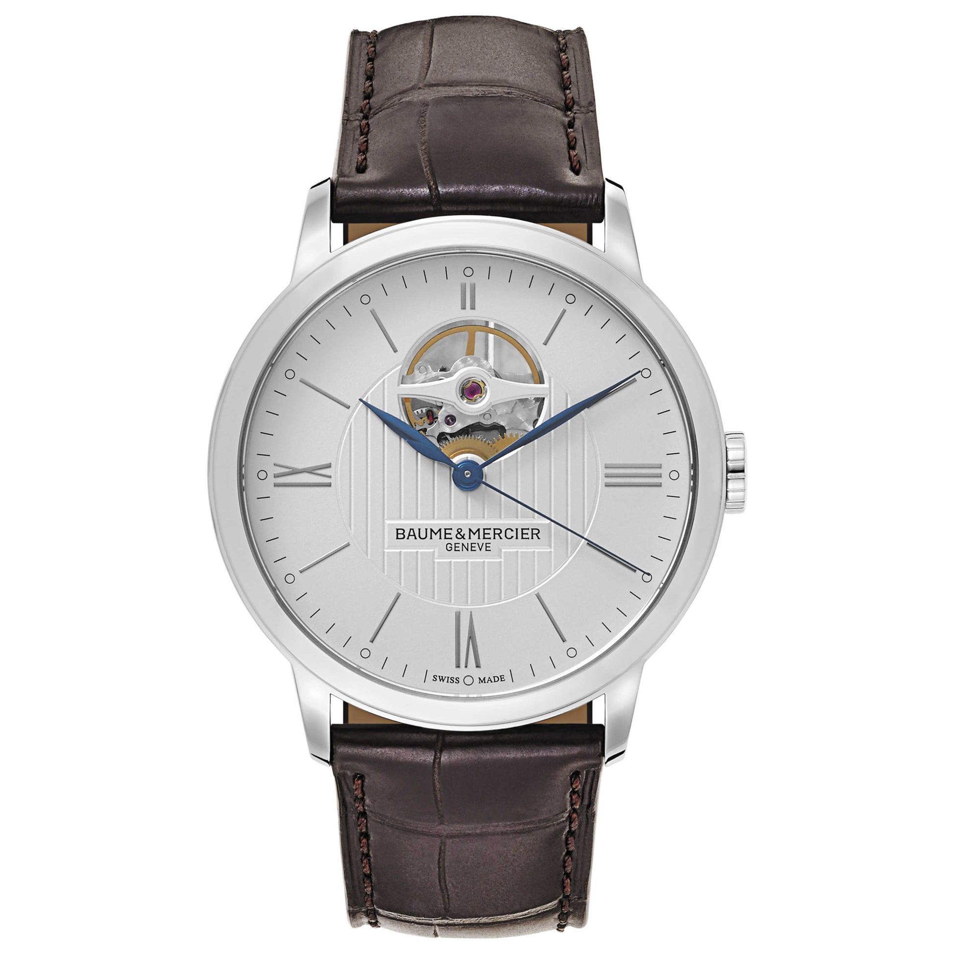 Front view of Baume and Mercier Classima Executives Men's Automatic Watch MOA10274