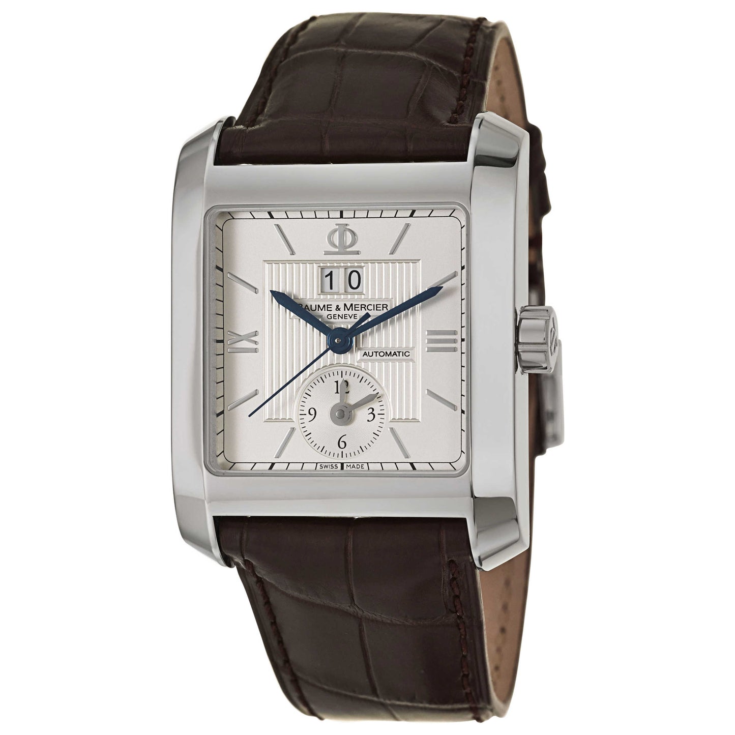 Front view of Baume and Mercier Hampton Men's Automatic Watch MOAO8752