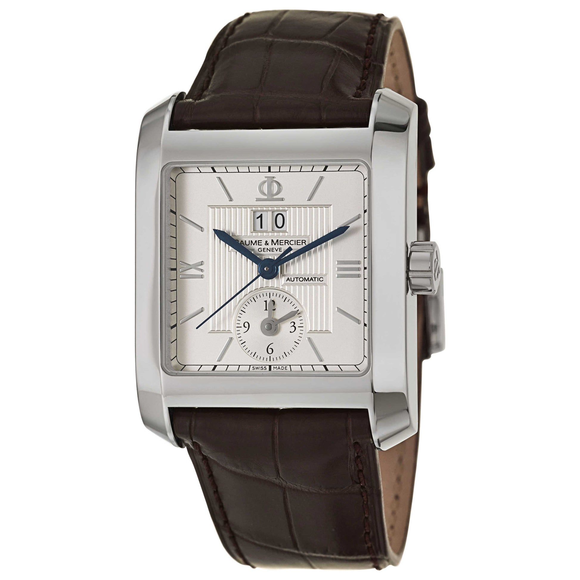 Front view of Baume and Mercier Hampton Men's Automatic Watch MOAO8752