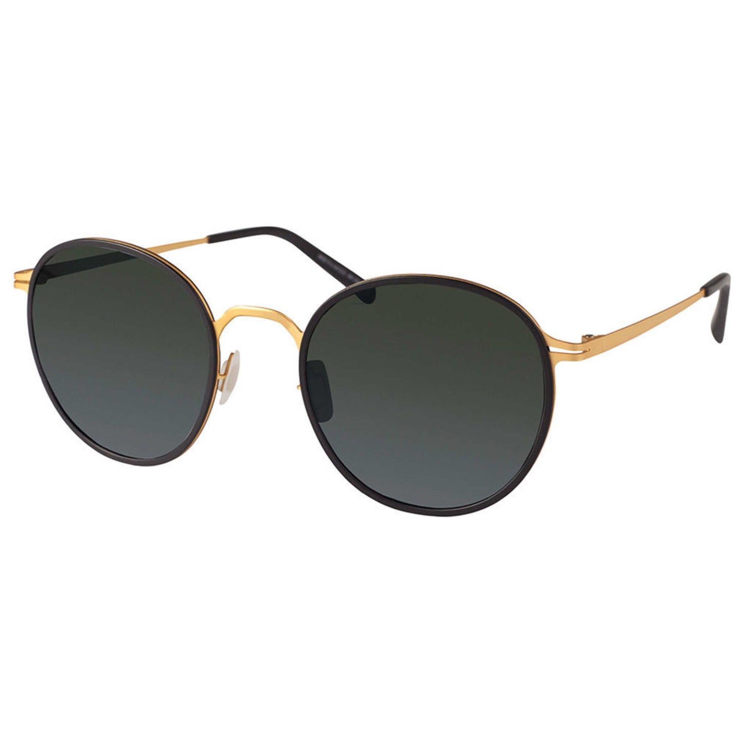Front view of Modo Fashion Unisex Sunglasses MODO-682-BLK-50