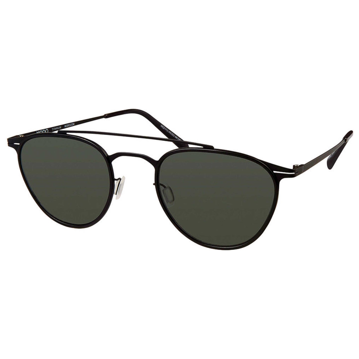 Front view of Modo Fashion Unisex Sunglasses MODO-685-BLK-51