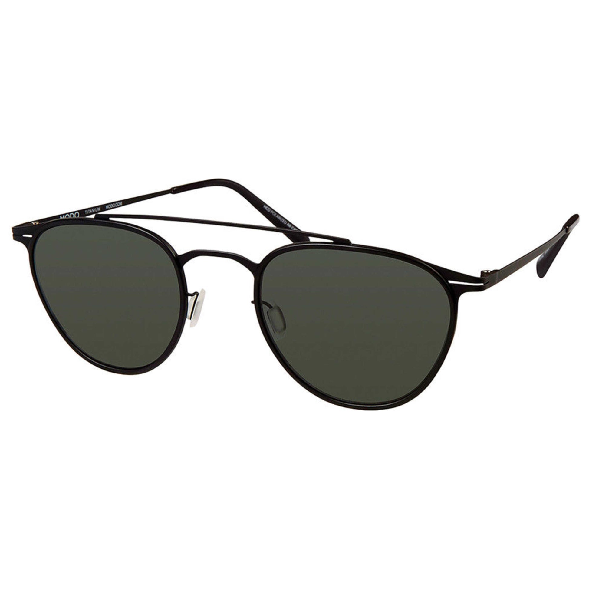 Front view of Modo Fashion Unisex Sunglasses MODO-685-BLK-51