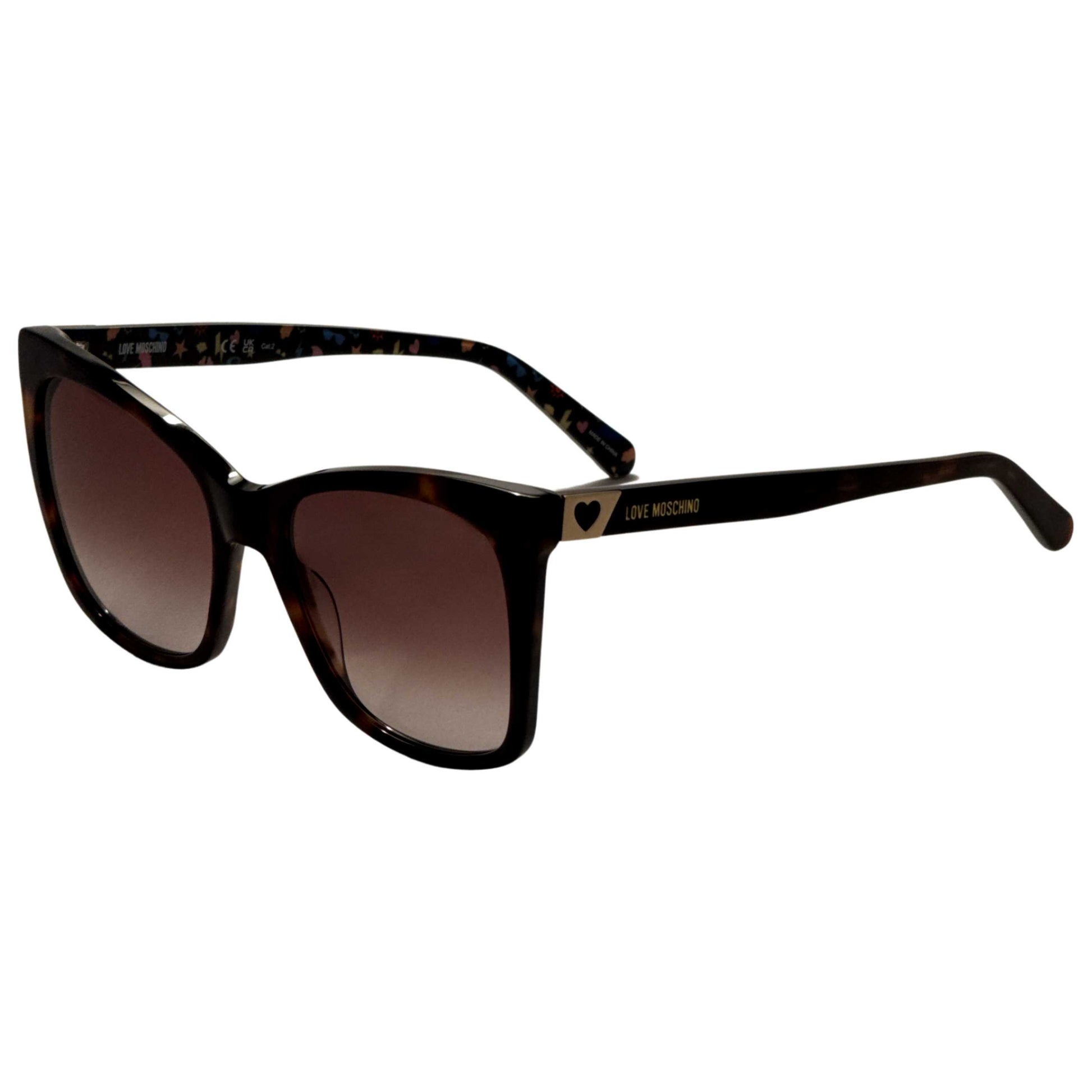 Front view of Moschino Love Women's Sunglasses MOL034S-0086-HA