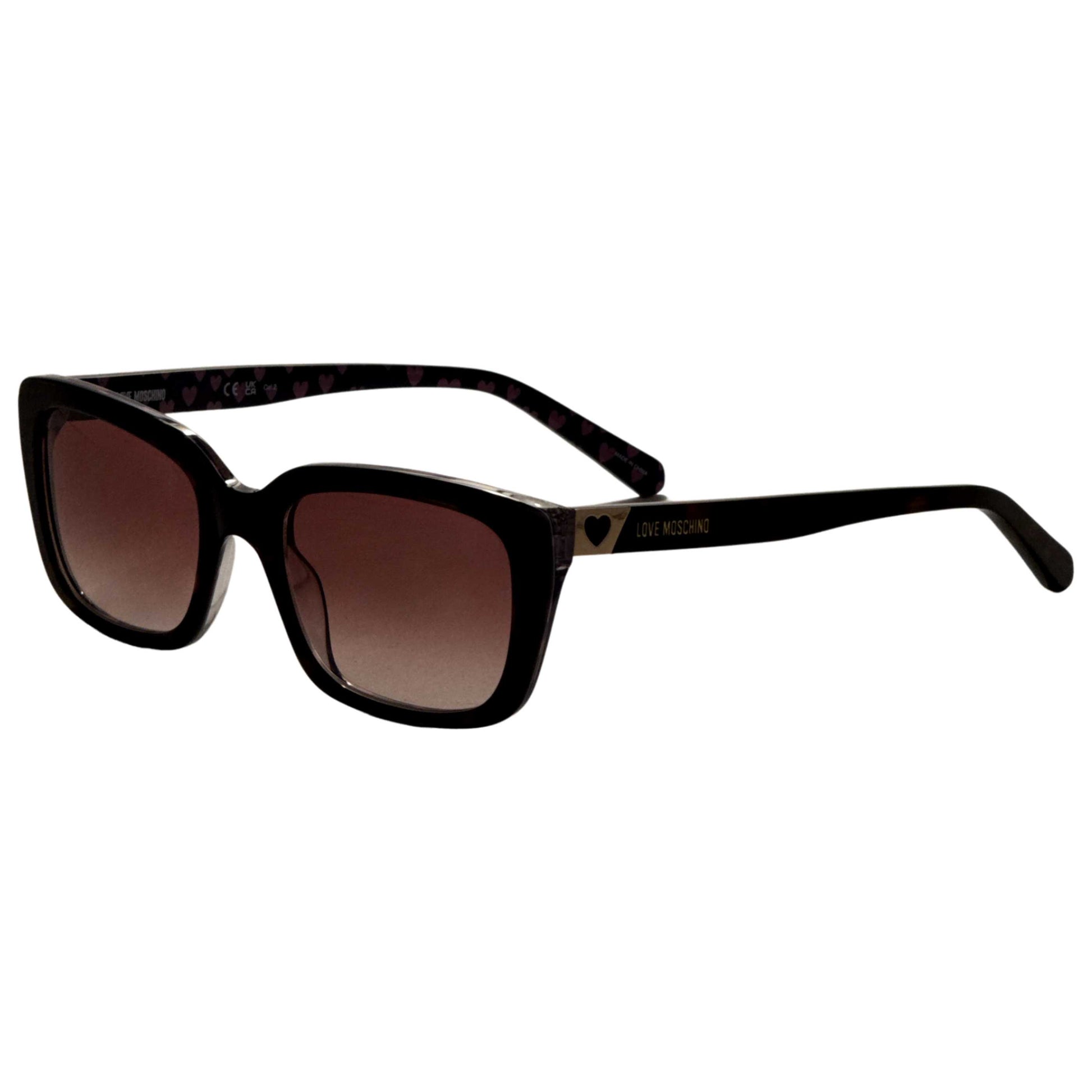 Front view of Moschino Love Women's Sunglasses MOL042S-0086-HA