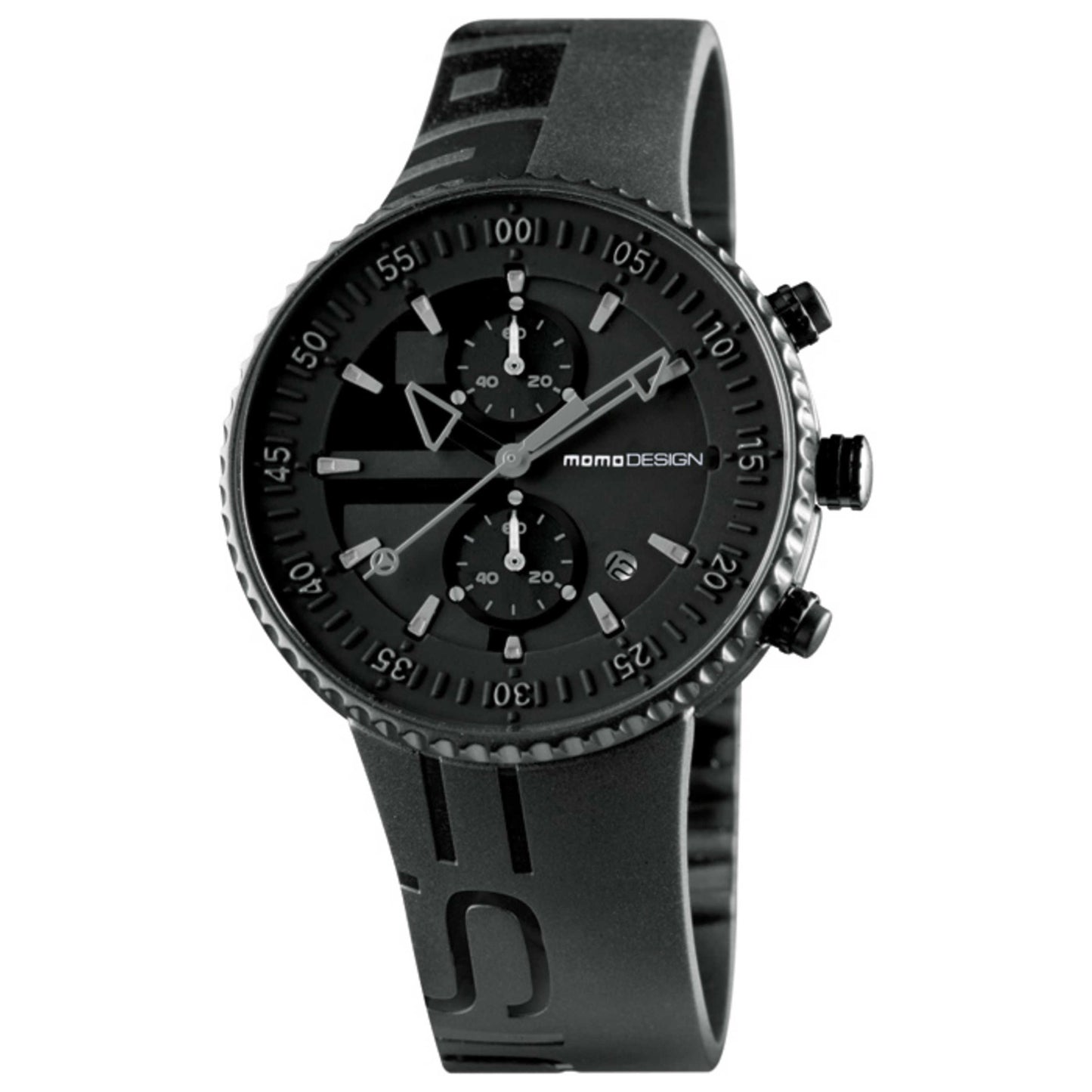 Front view of Momo Design Analog Men's Quartz Watch MOMO-MD2198BK-11