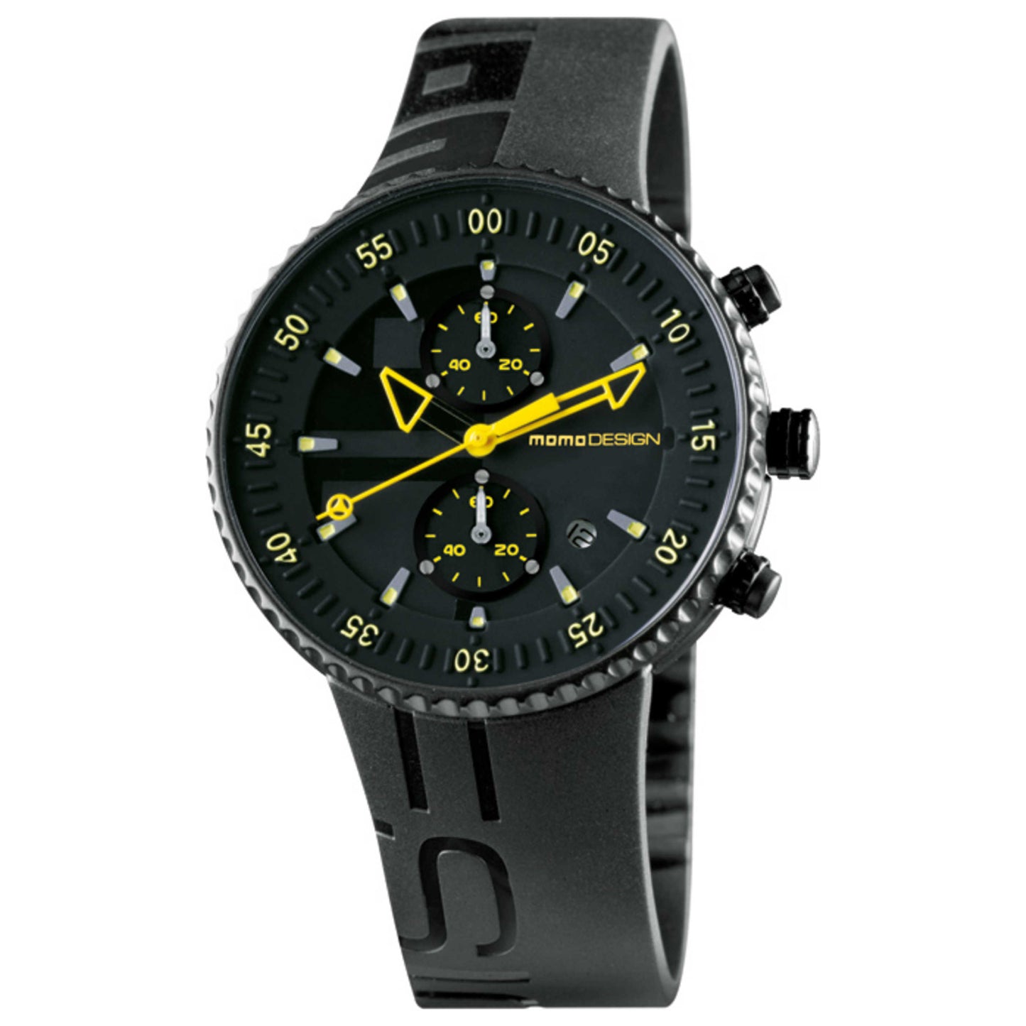 Front view of Momo Design Analog Men's Quartz Watch MOMO-MD2198BK-31