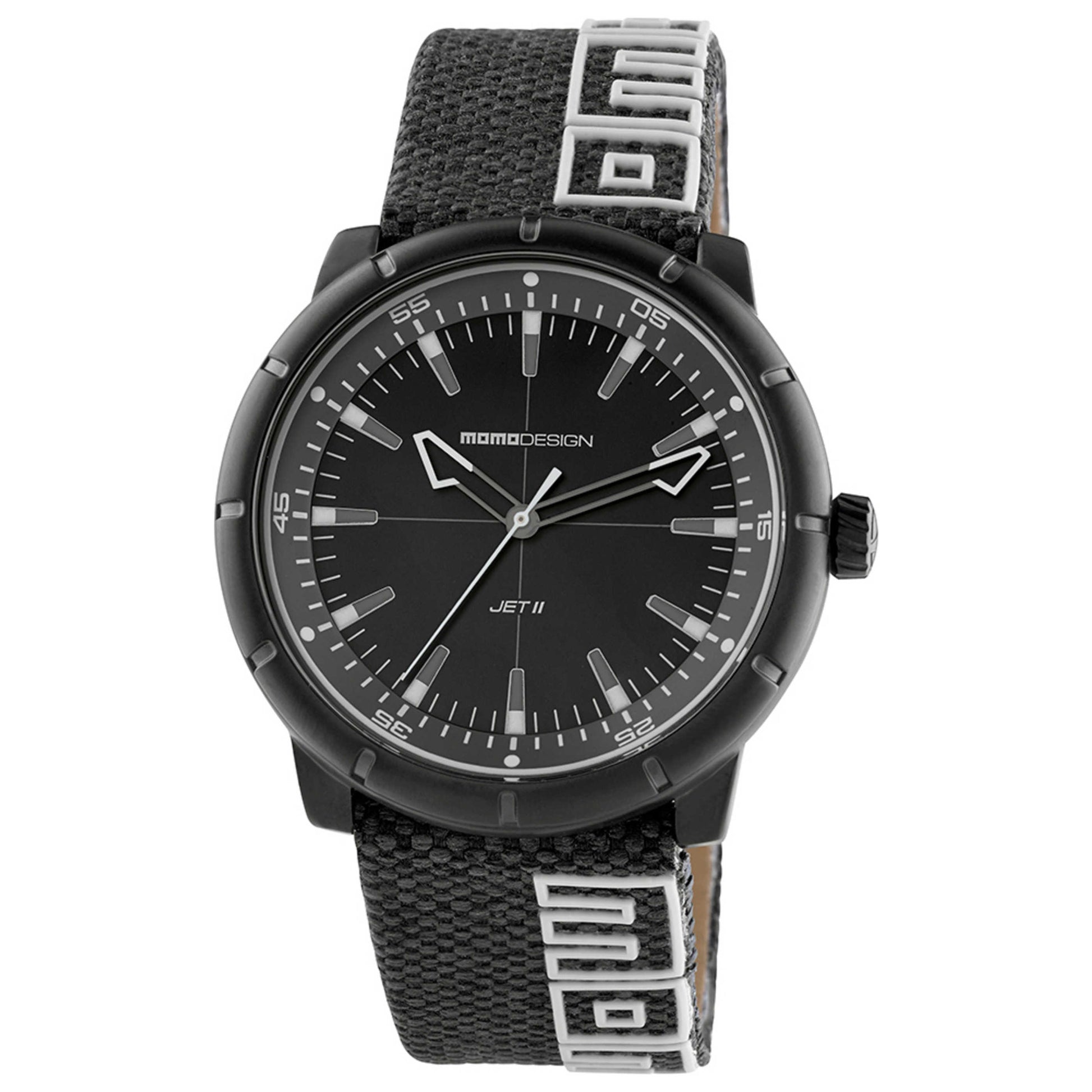 Front view of Momo Design Analog Men's Quartz Watch MOMO-MD8287BK-13