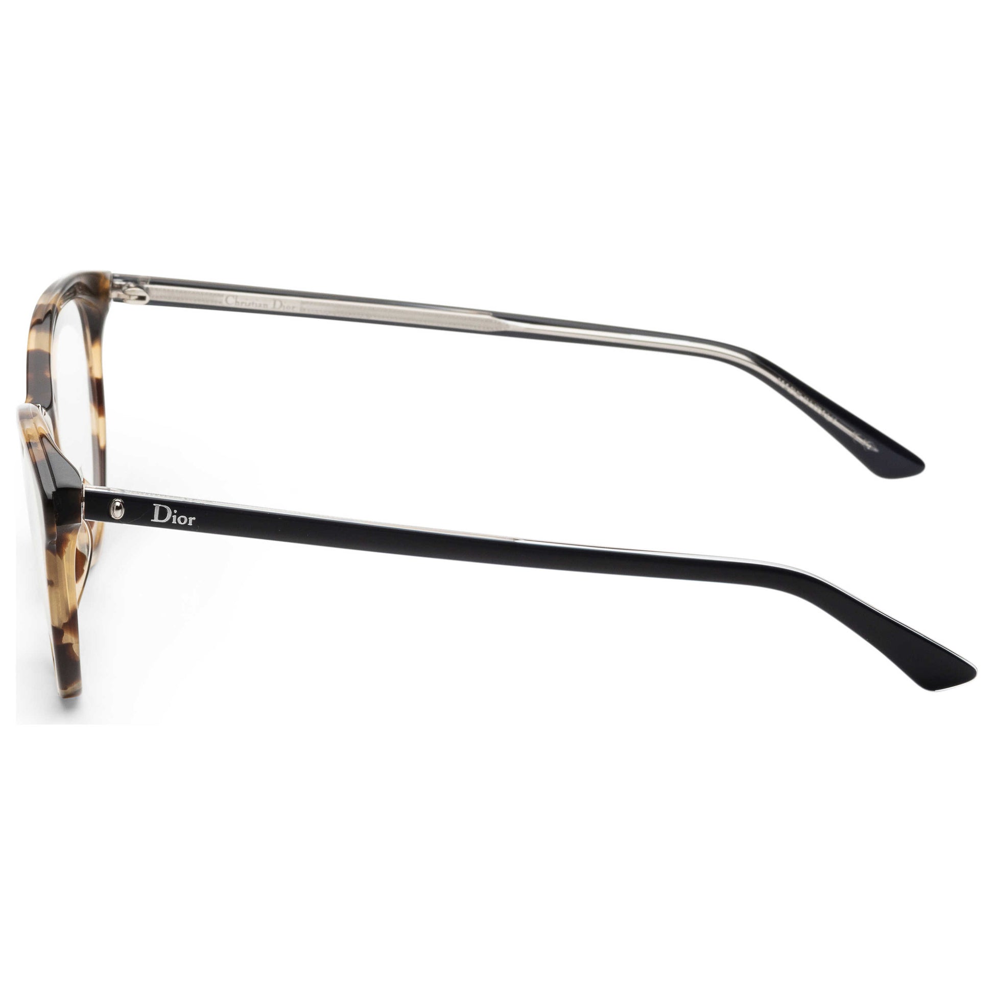 Left view of Christian Dior Montaigne Women's Opticals MONTA17-0CBK-51-16