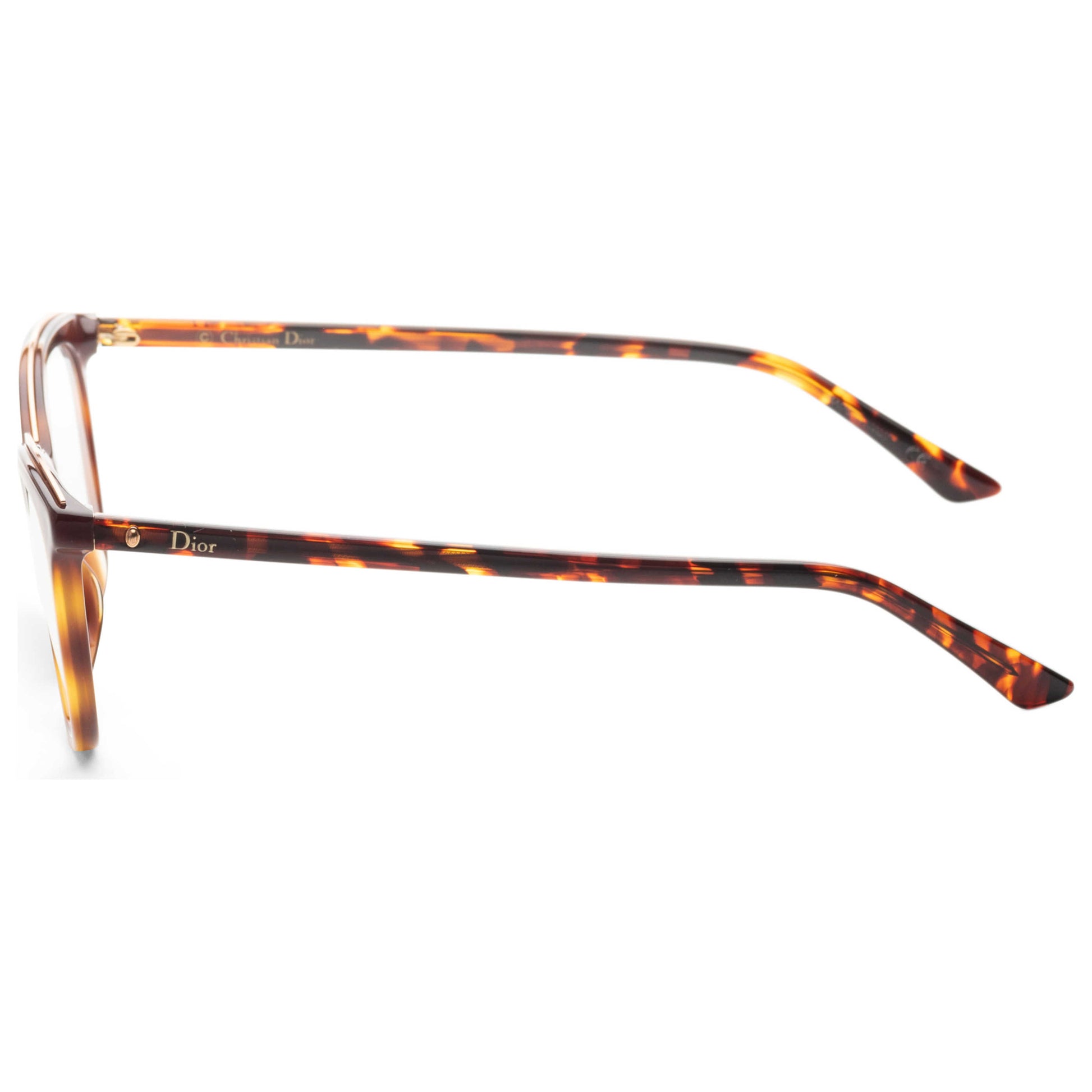 Left view of Christian Dior Montaigne Women's Opticals MONTA49-0SX7-53-13