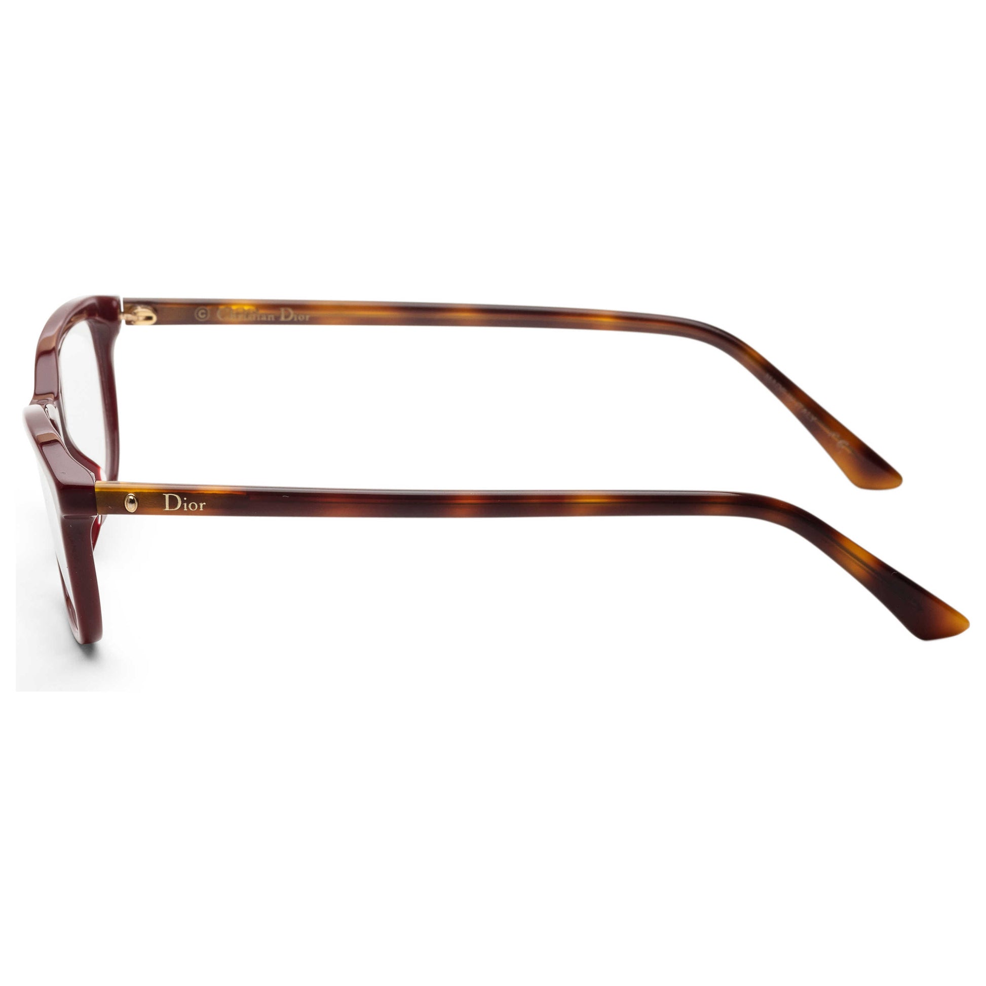 Left view of Christian Dior Montaigne Women's Opticals MONTA56-0YDC-51-14