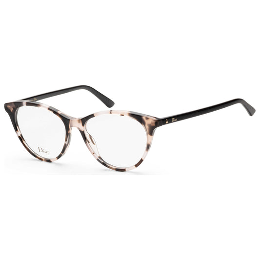 Front view of Christian Dior Montaigne Women's Opticals MONTA57-0HT8-50-15